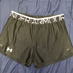 Black Under Armour shorts
